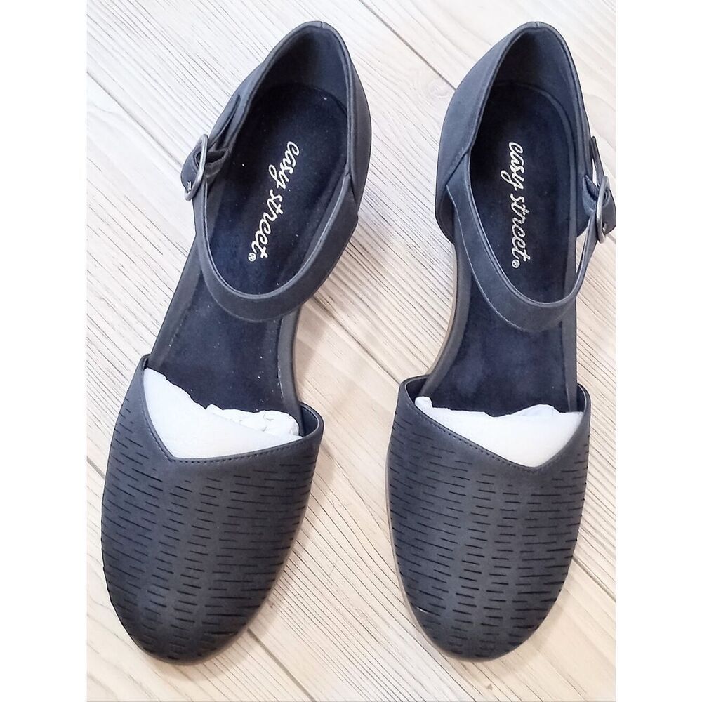 (D-4766) Easy Street NAVY Justina (Women's) Sz 8.5 - Picture 3 of 17